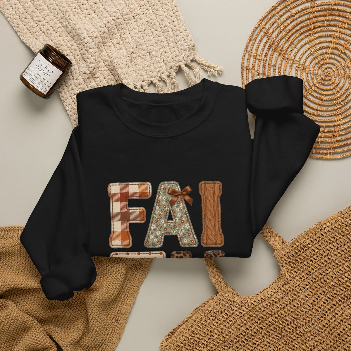 Faith Walk By Faith Sweatshirt | Christian Autumn, Fall Leaves
