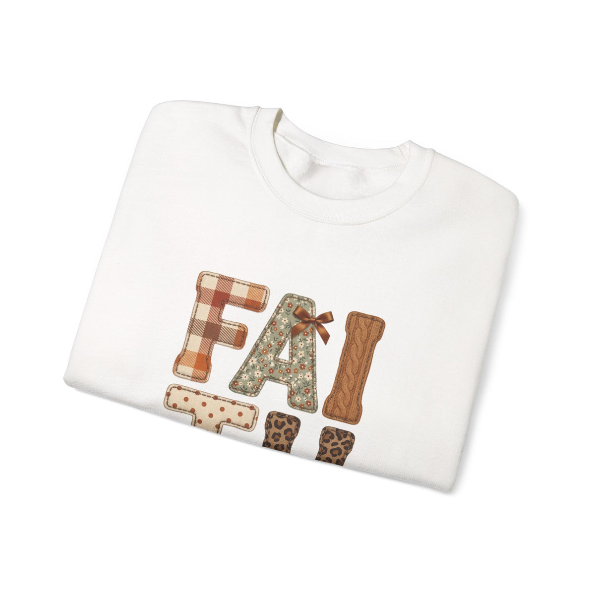 Faith Walk By Faith Sweatshirt | Christian Autumn, Fall Leaves