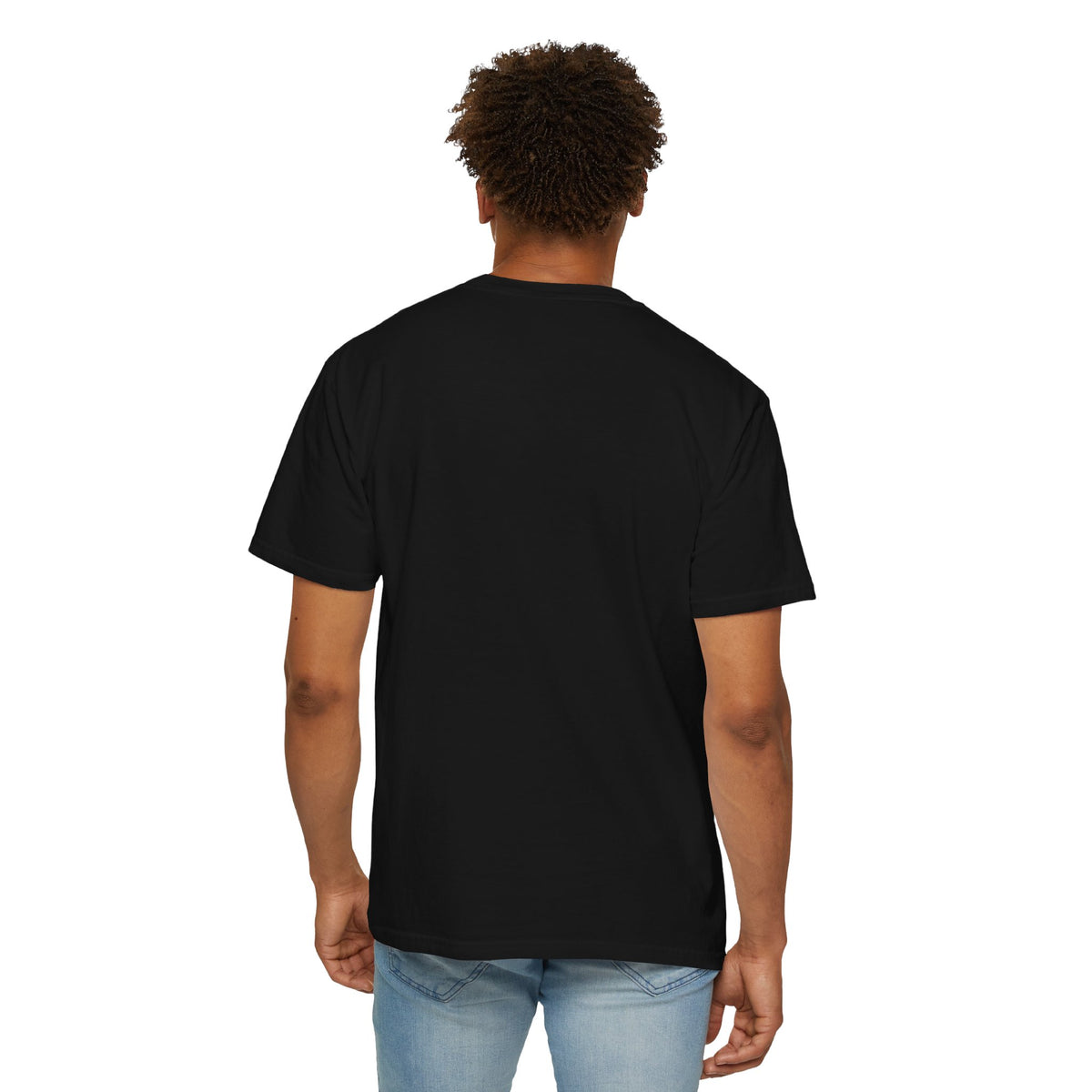 Faith Script T-Shirt — Gold Calligraphy Faith Tee