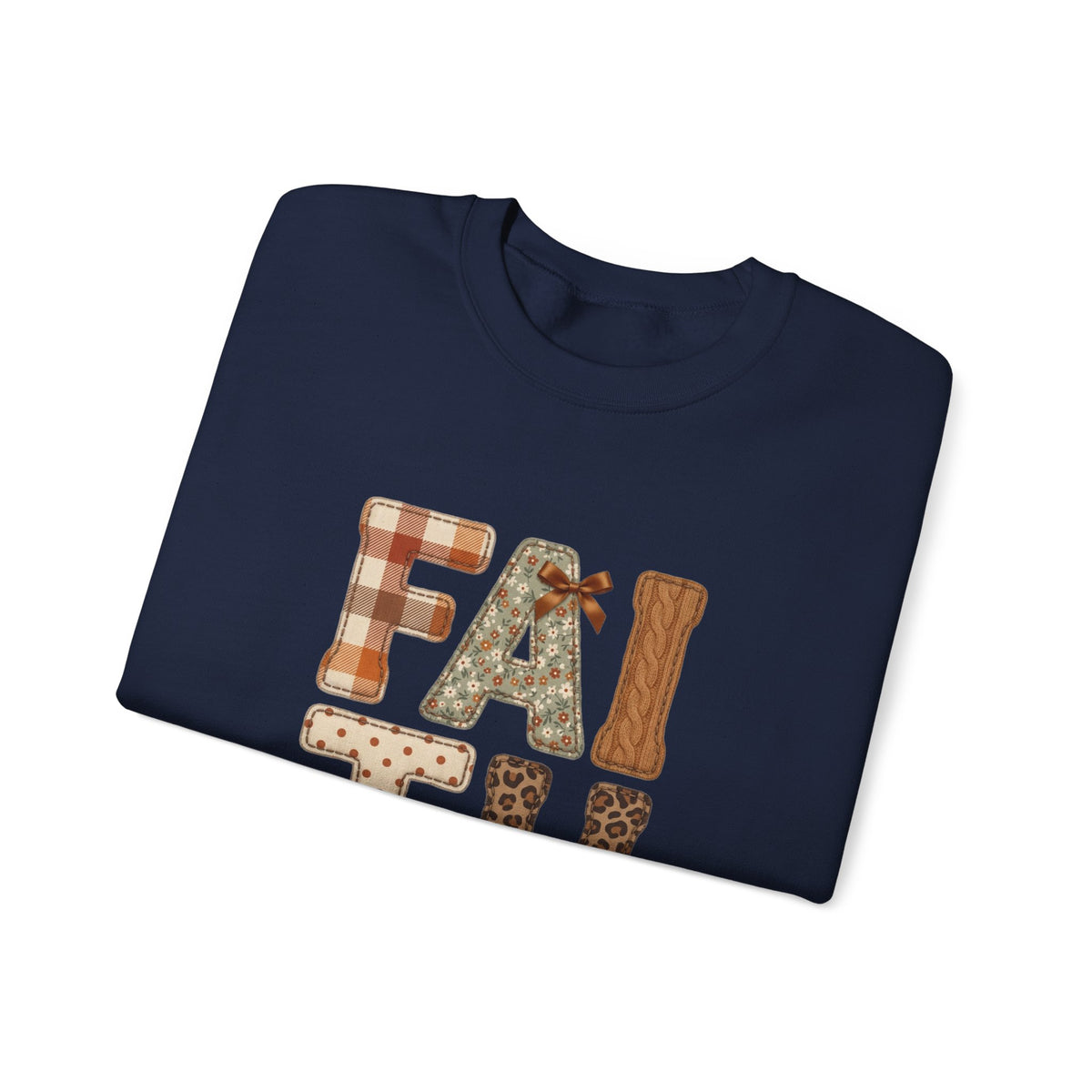 Faith Walk By Faith Sweatshirt | Christian Autumn, Fall Leaves