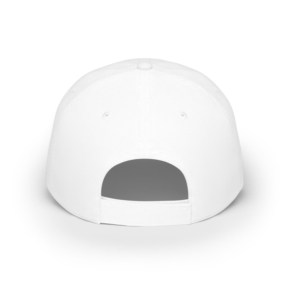 Faith Embroidered Baseball Cap - Gold Script Low Profile Hat