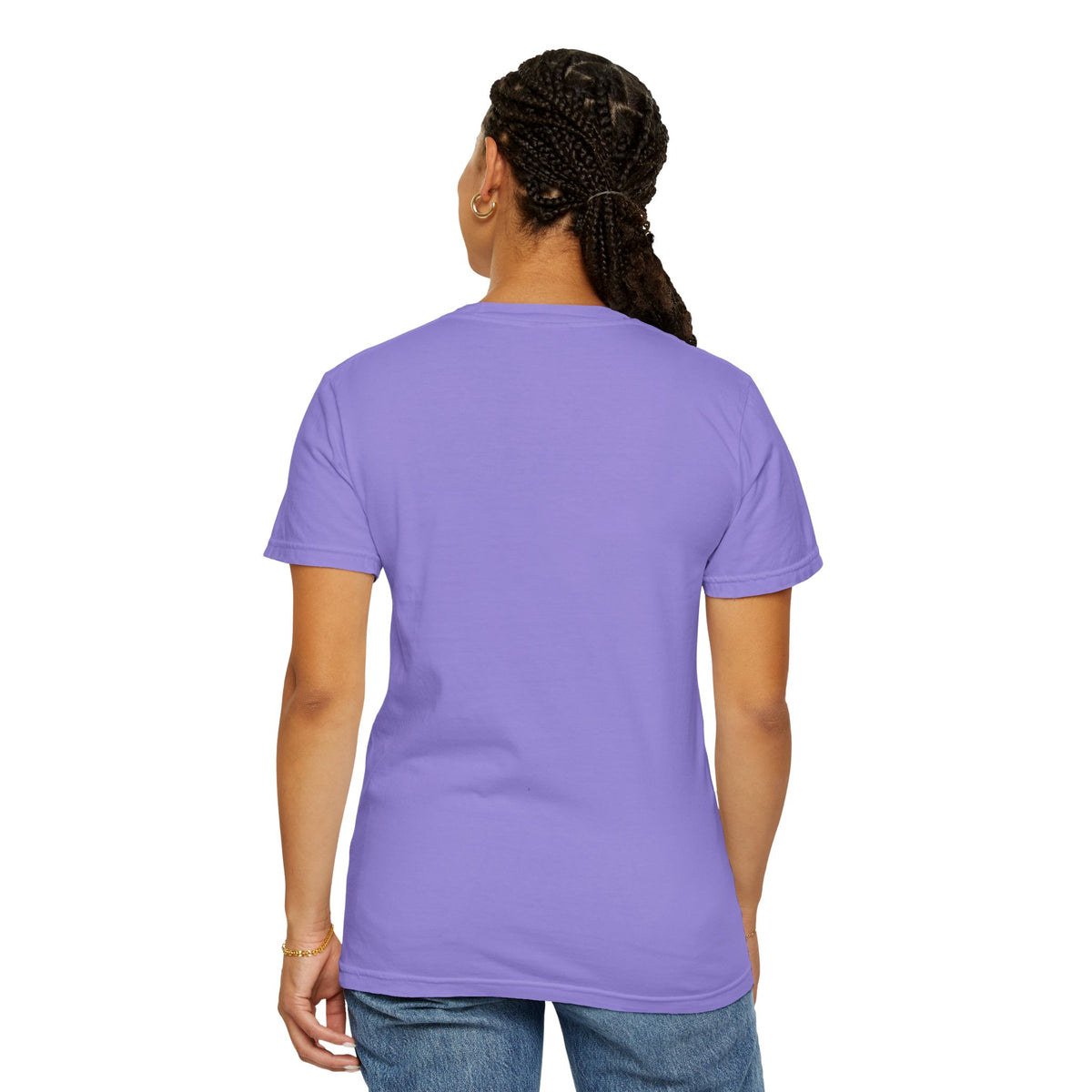 Faith Script T-Shirt — Gold Calligraphy Faith Tee