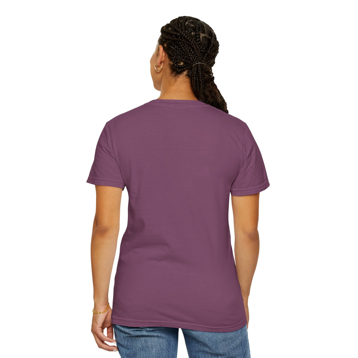 Faith Script T-Shirt — Gold Calligraphy Faith Tee