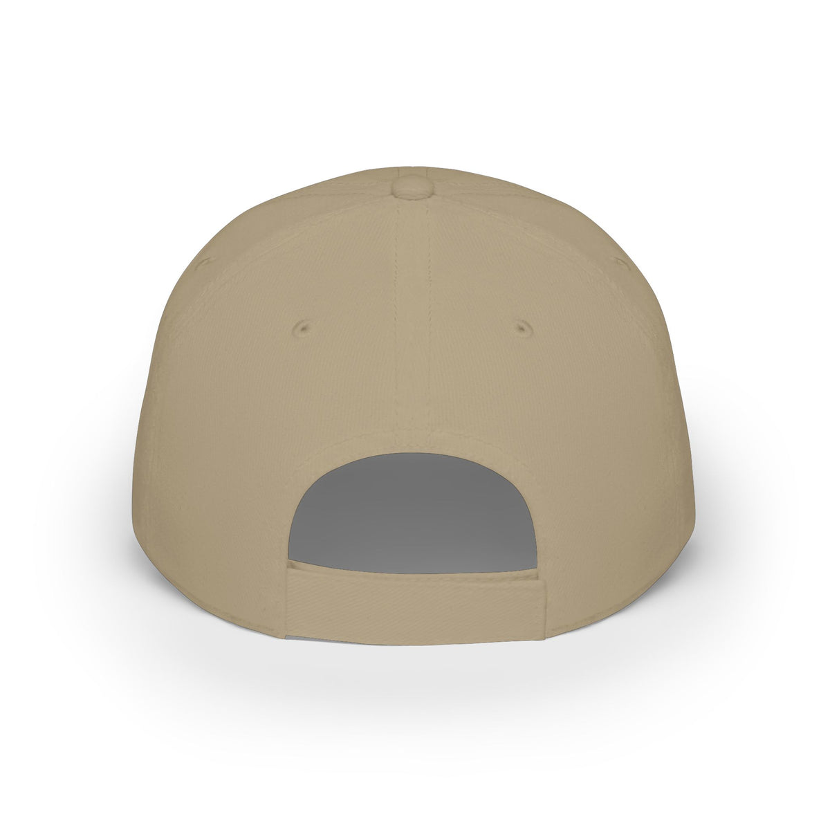 Faith Embroidered Baseball Cap - Gold Script Low Profile Hat