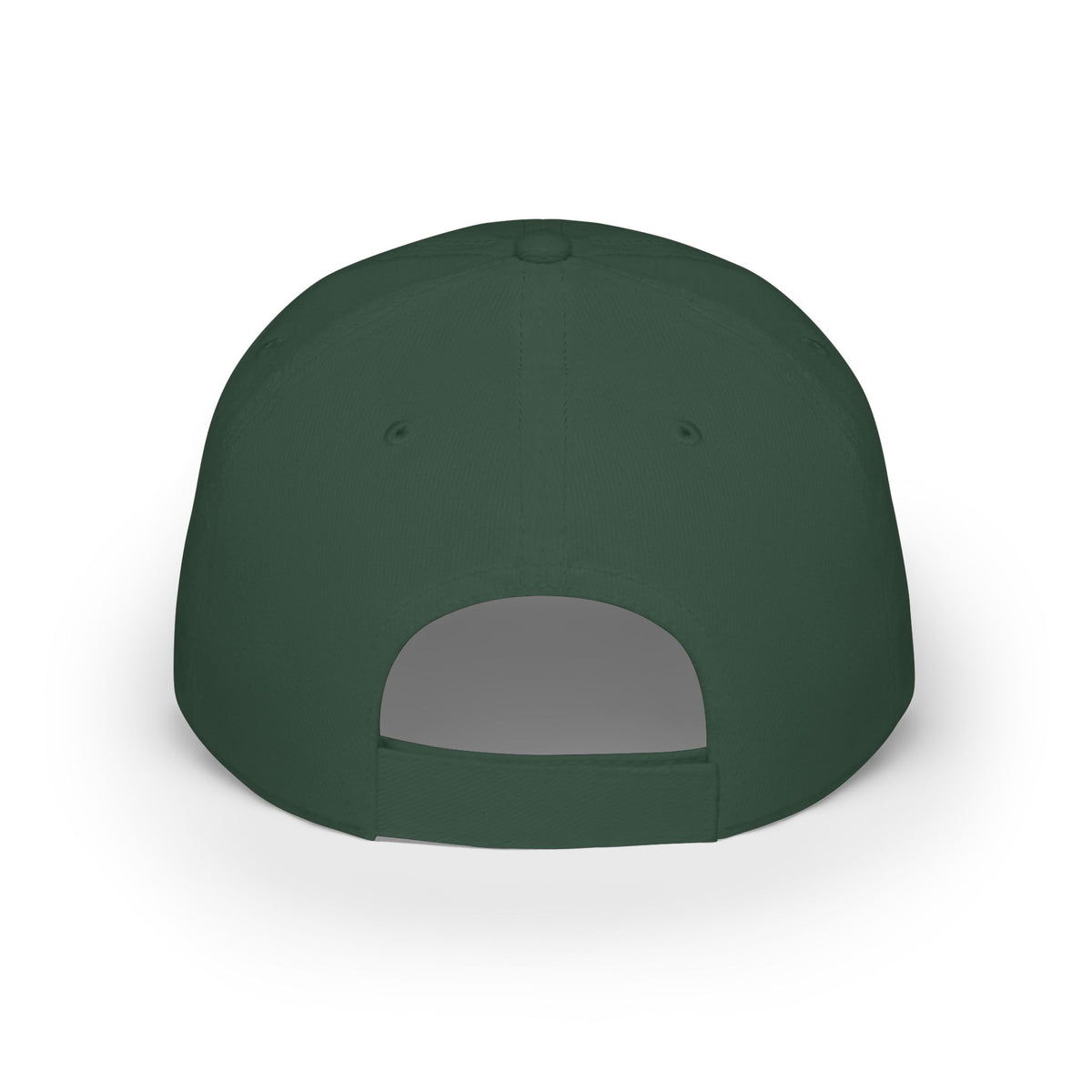 Faith Embroidered Baseball Cap - Gold Script Low Profile Hat