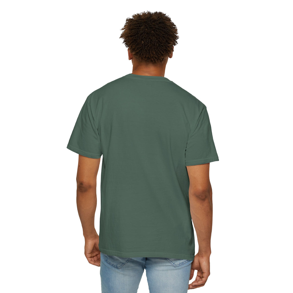 Faith Script T-Shirt — Gold Calligraphy Faith Tee