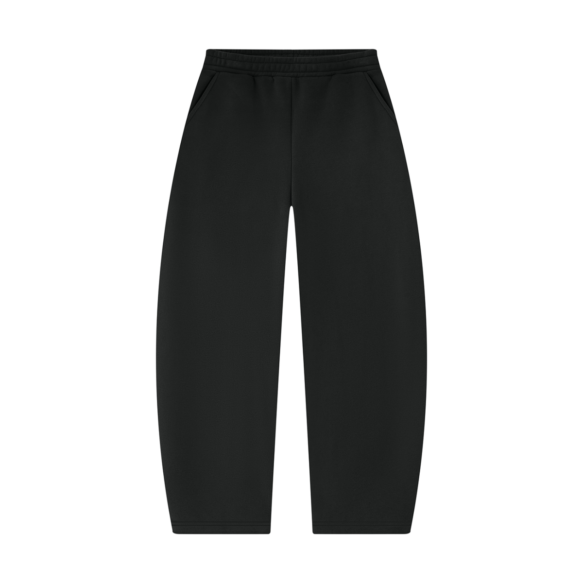 Fleeced Full-Zip Boxy Hoodie